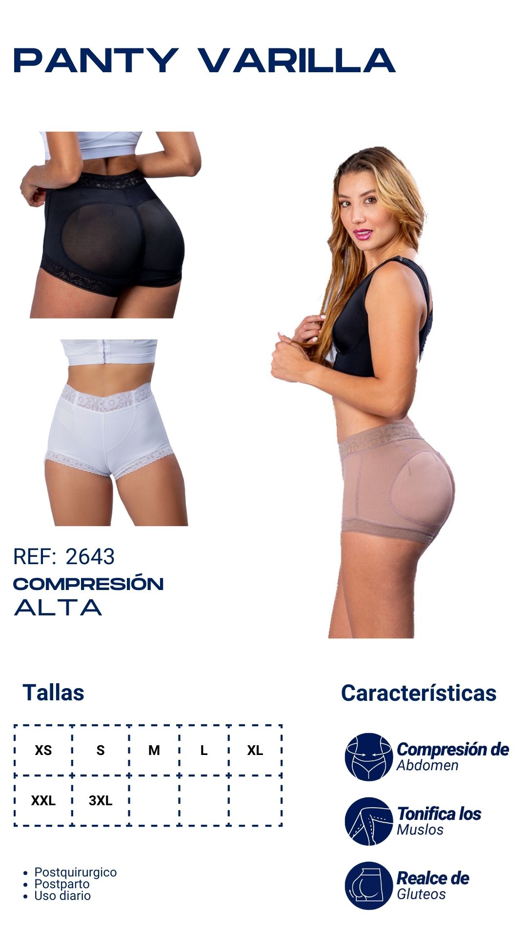 PANTY VARILLA/2643